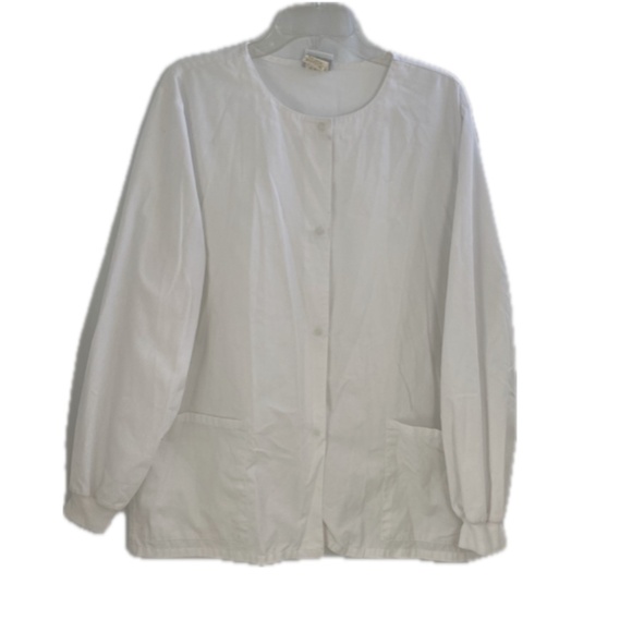 Scrub - Lab/Jacket/Coat - White - Size: Medium - Picture 2 of 8